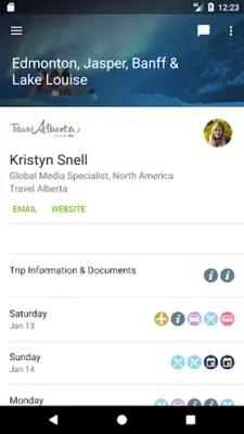 Travel Alberta android App screenshot 3